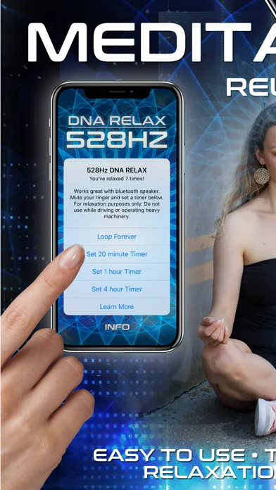 Capturas de pantalla de 528Hz DNA Relax