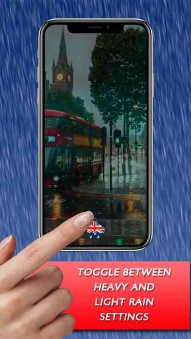 Capturas de tela do London Rain Sleep