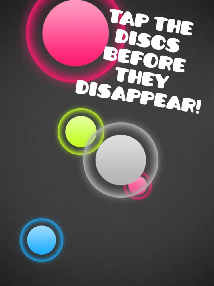 Screenshot di Disappearing Discs iPad 