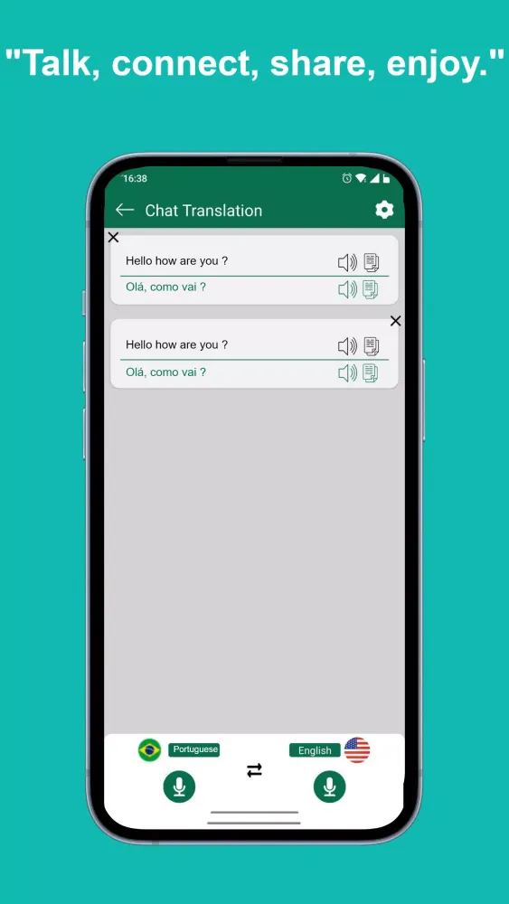 Portuguese English Translator Screenshots