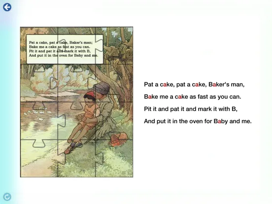 Capturas de tela do Brainy Phonics iPad 