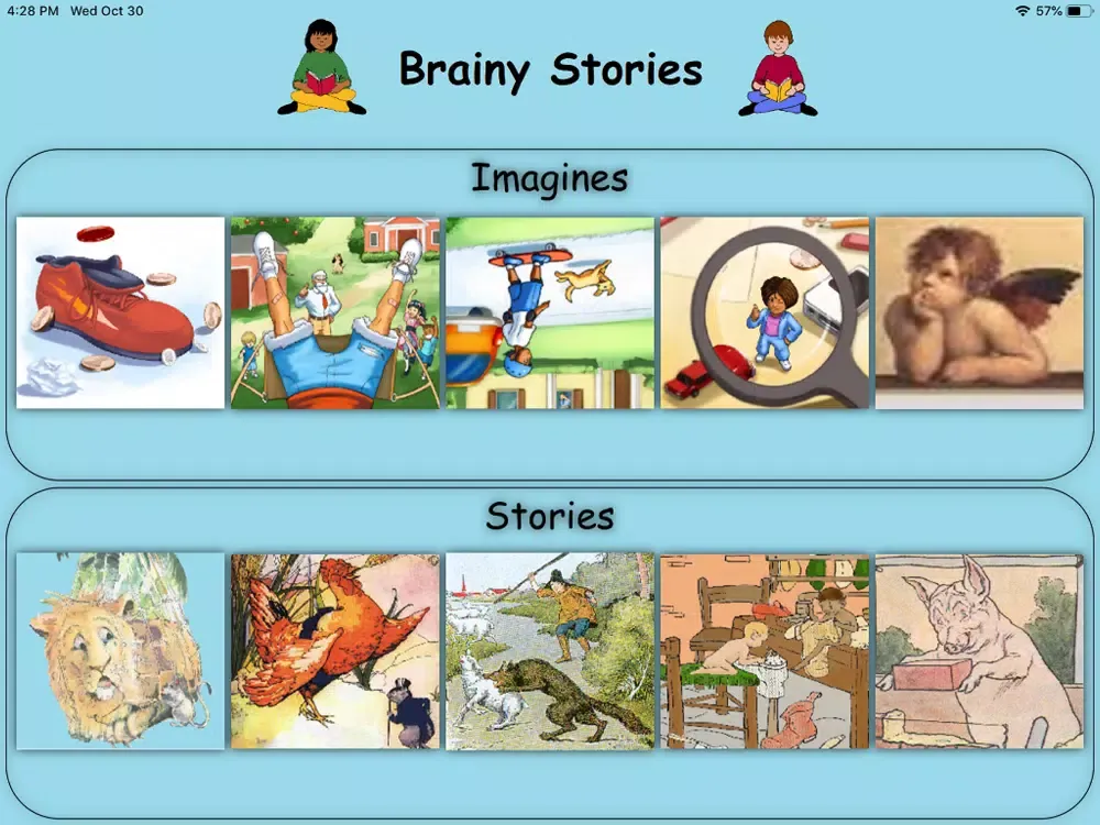 Ảnh chụp màn hình của Brainy Stories 1 iPad 