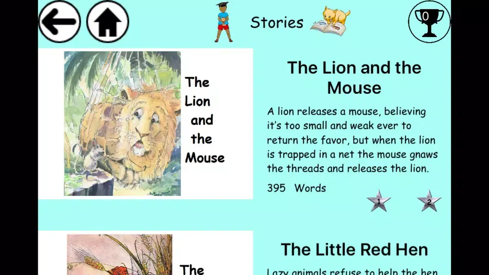 Ảnh chụp màn hình của Brainy Stories 1