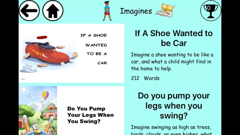 Ảnh chụp màn hình của Brainy Stories 1