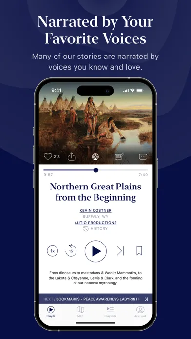 Capturas de tela do Autio: Road Trip & Travel App