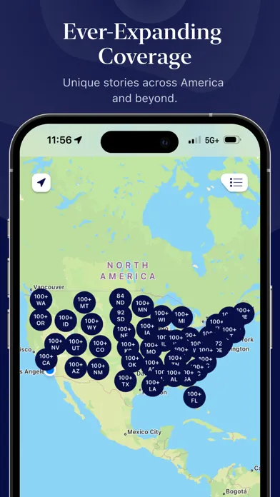 Capturas de tela do Autio: Road Trip & Travel App