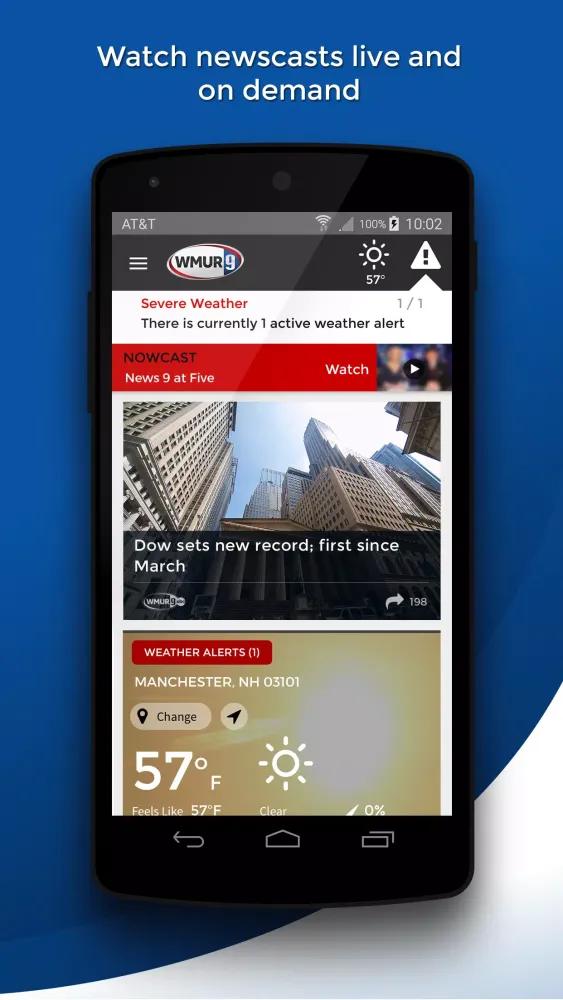 WMUR Screenshots