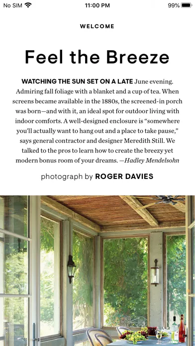 Скриншоты House Beautiful Magazine US