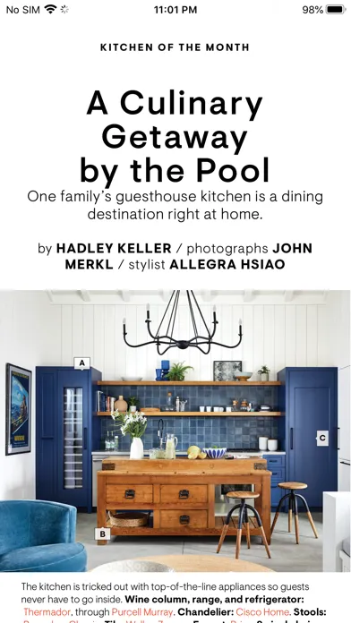 Скриншоты House Beautiful Magazine US