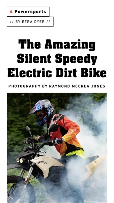 Capturas de tela do Popular Mechanics Magazine US