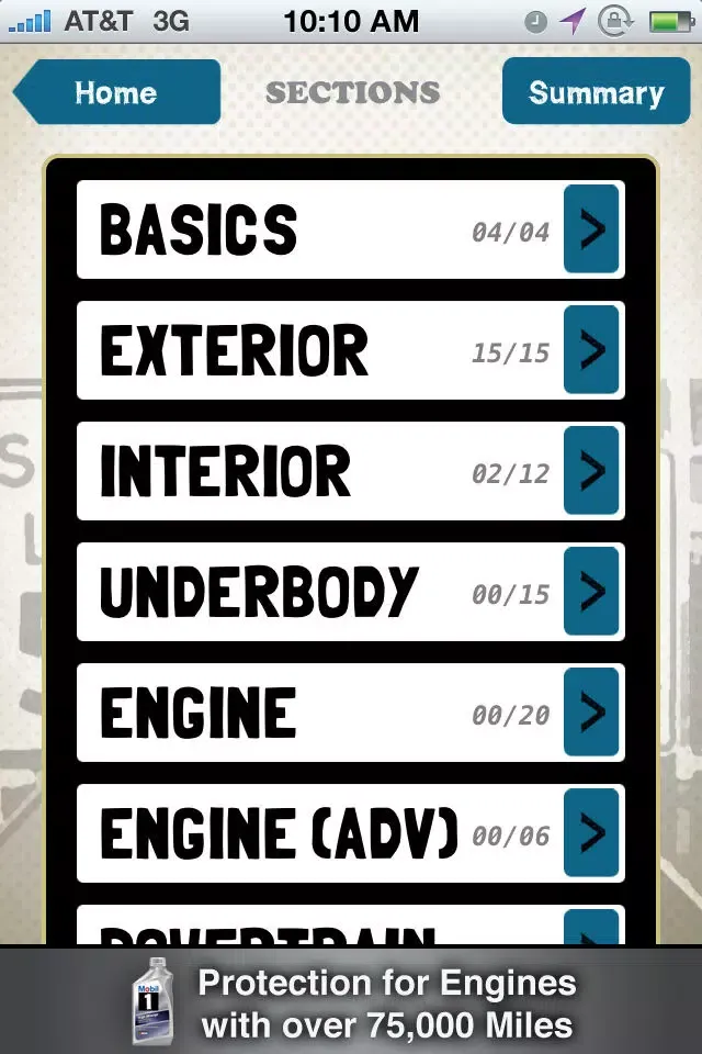 Ảnh chụp màn hình của Popular Mechanics Used Car Checklist