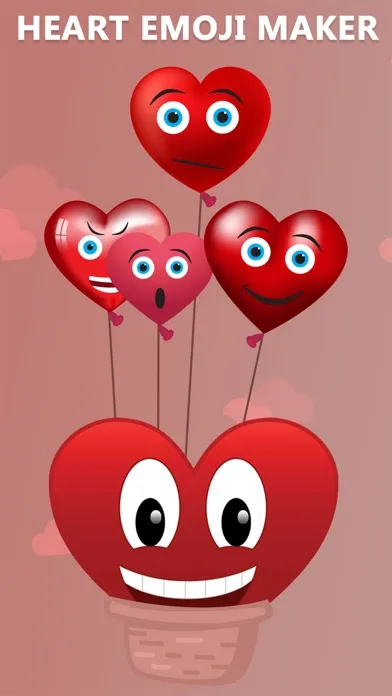 Capturas de tela do Heart Emoji Maker : New Emojis For chat