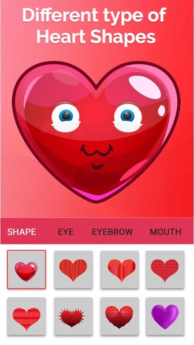 Capturas de tela do Heart Emoji Maker : New Emojis For chat