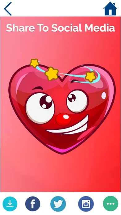 Capturas de tela do Heart Emoji Maker : New Emojis For chat
