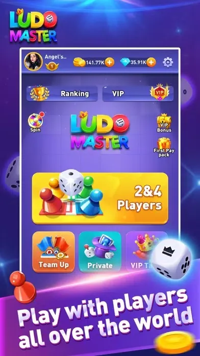 Capturas de pantalla de Ludo Master-Fun Dice Game