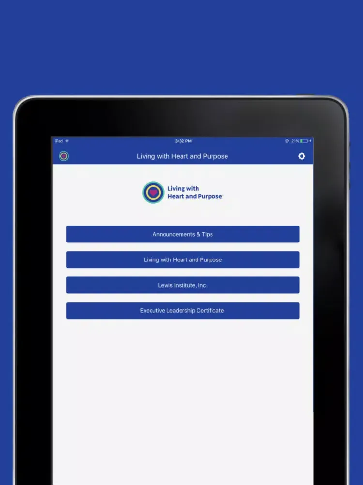 Ảnh chụp màn hình của Living With Heart and Purpose iPad 