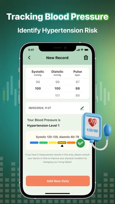 HeartBeet: BP & Sugar Track应用截图