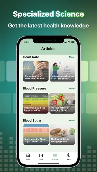 HeartBeet: BP & Sugar Track应用截图