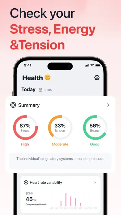 iHeart-Pulse Rate Monitor App. سکرین شاٹس