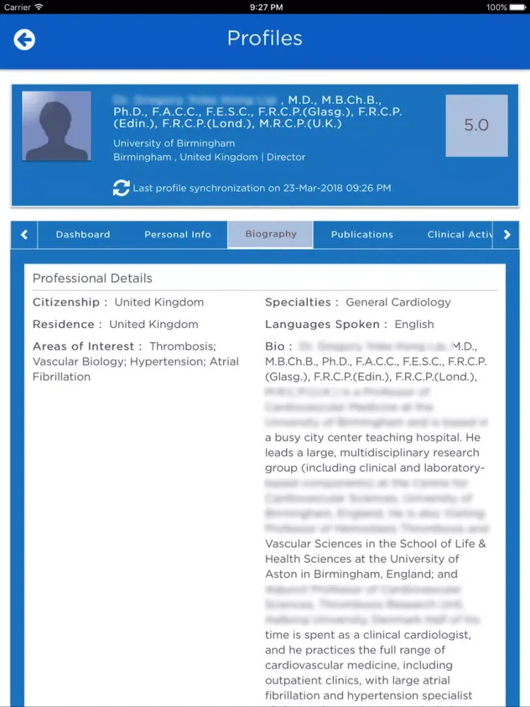 IBM Stakeholder Manager (SHM) iPad  سکرین شاٹس