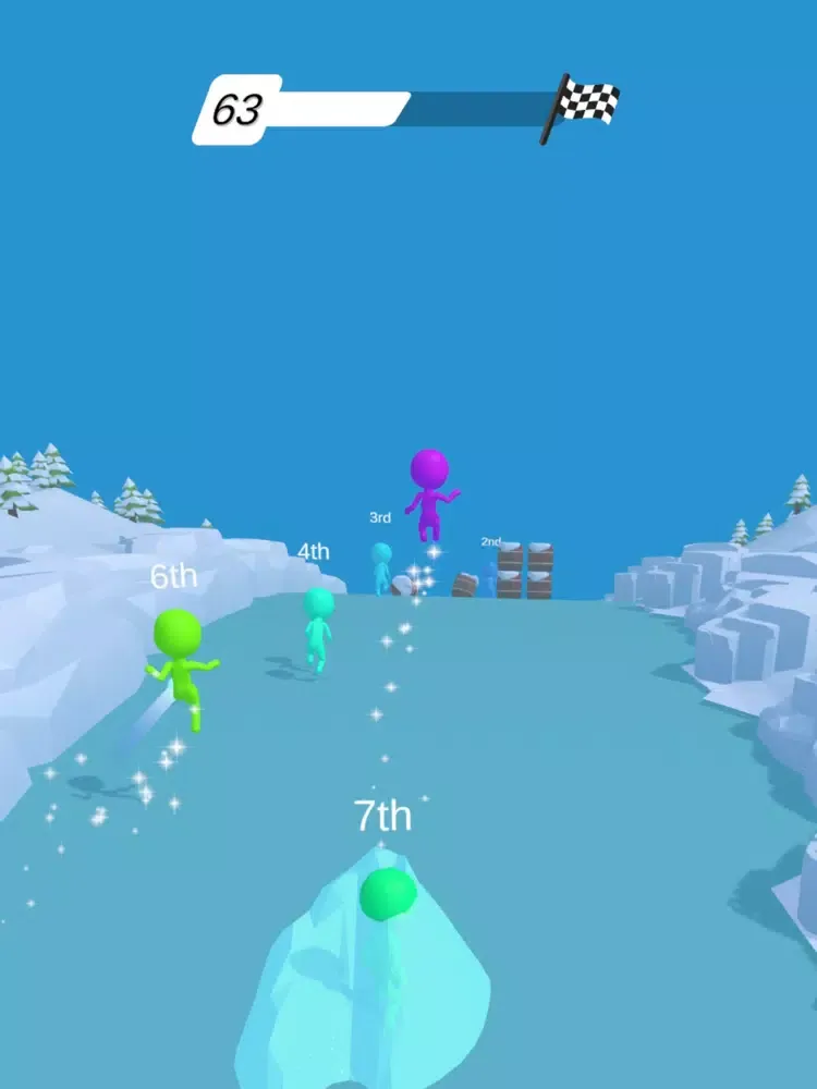 ICY RACE iPad  Screenshots