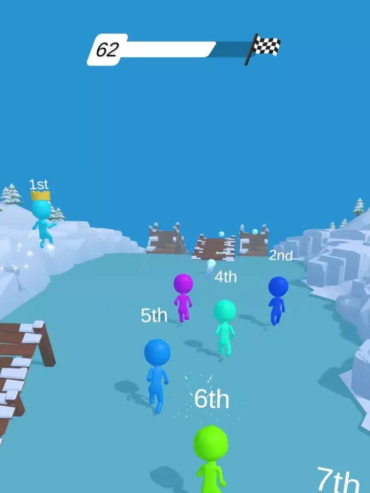 ICY RACE iPad  Screenshots
