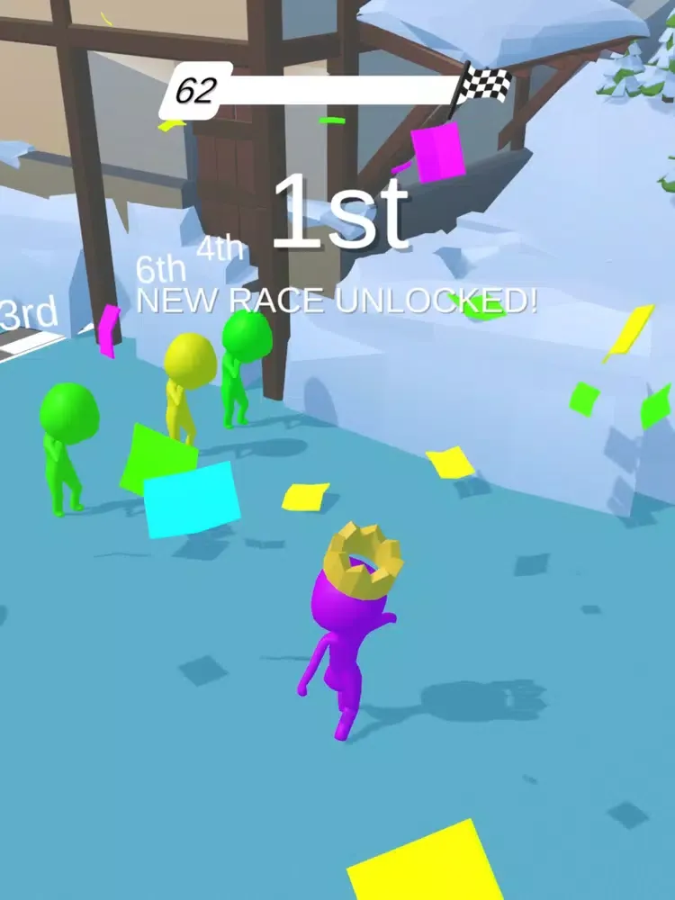 ICY RACE iPad  Screenshots