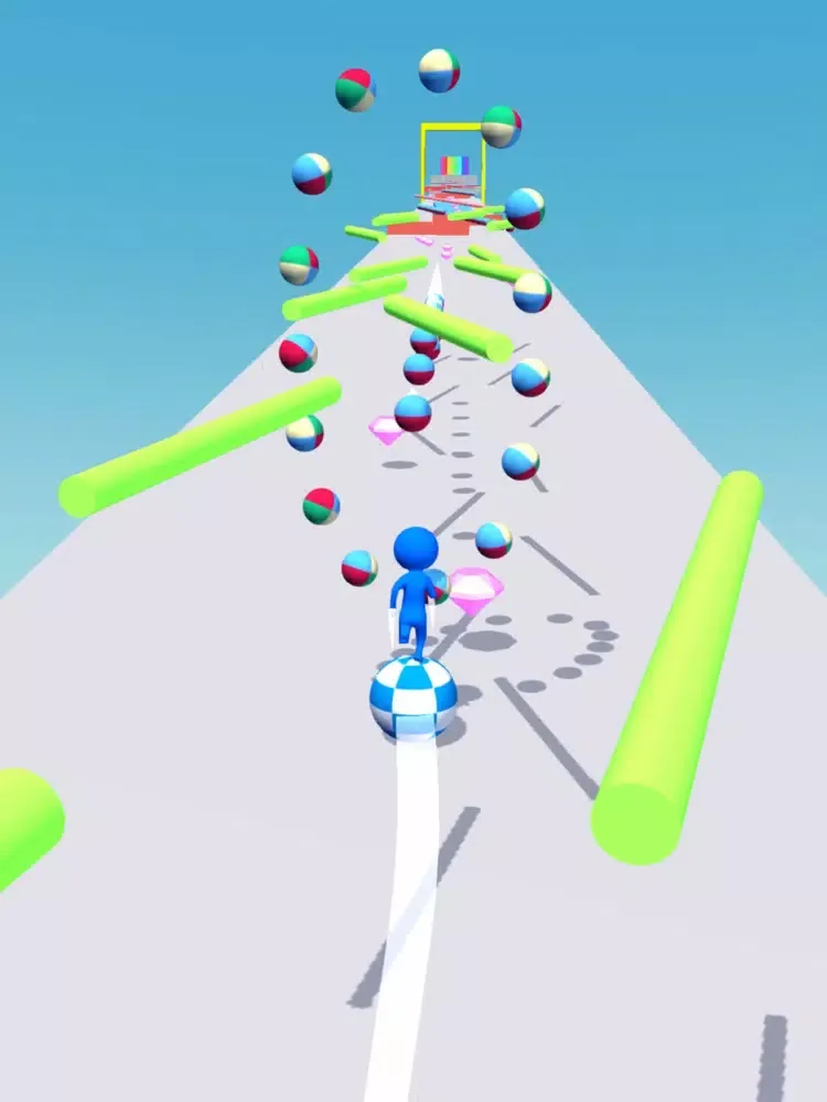 Capturas de tela do Juggle Run iPad 
