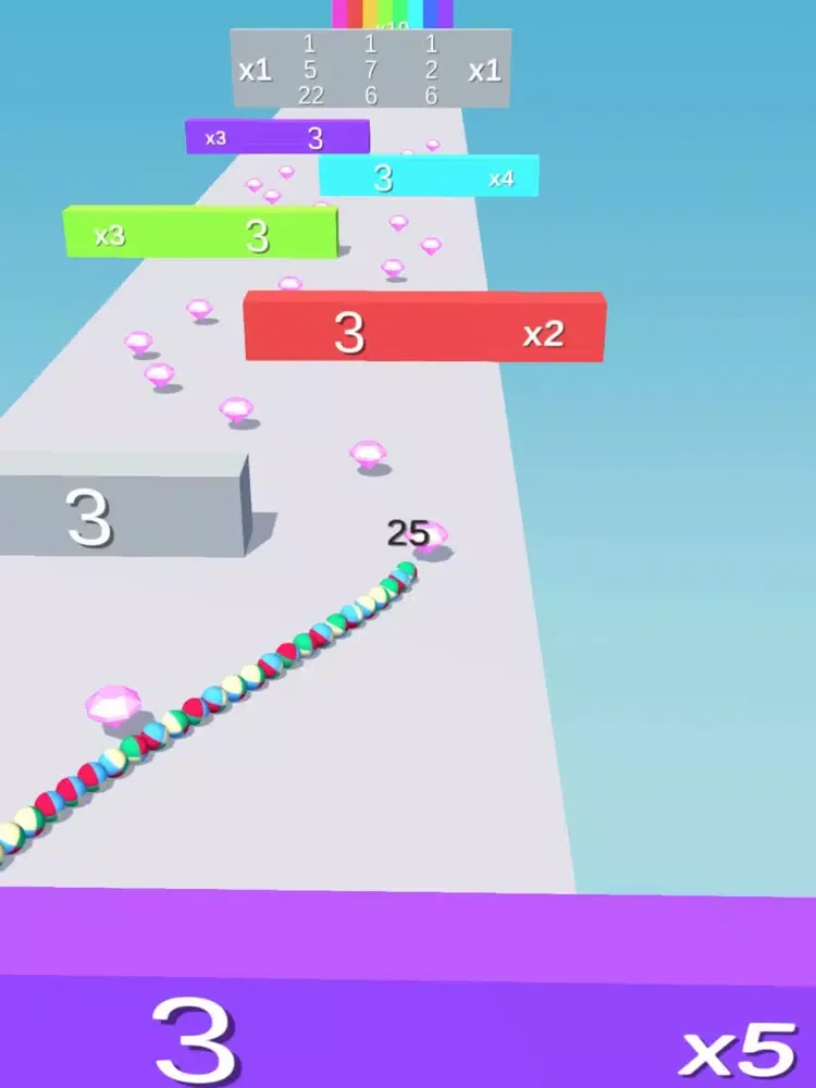 Capturas de tela do Juggle Run iPad 