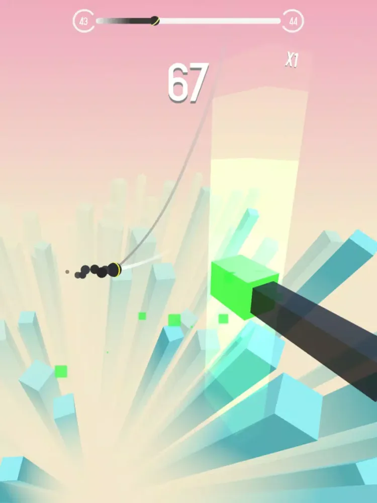 Captures d'écran de Swing & Break iPad 