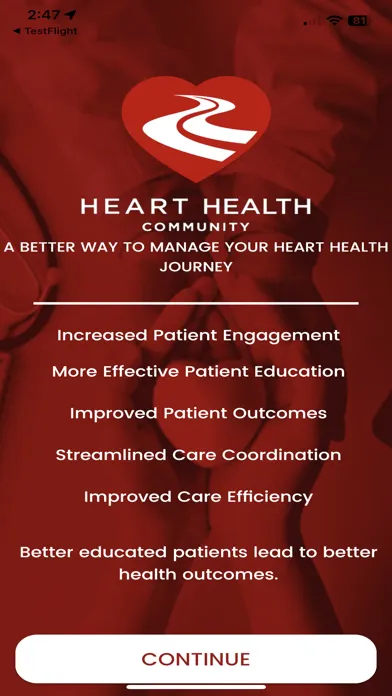 Heart Health Community Ekran Görüntüleri