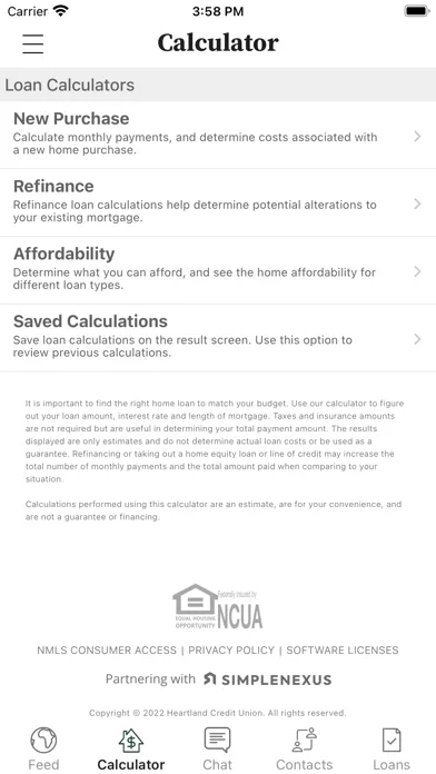 HCU Mortgage سکرین شاٹس