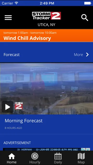 Скриншоты WKTV - StormTracker 2 Weather