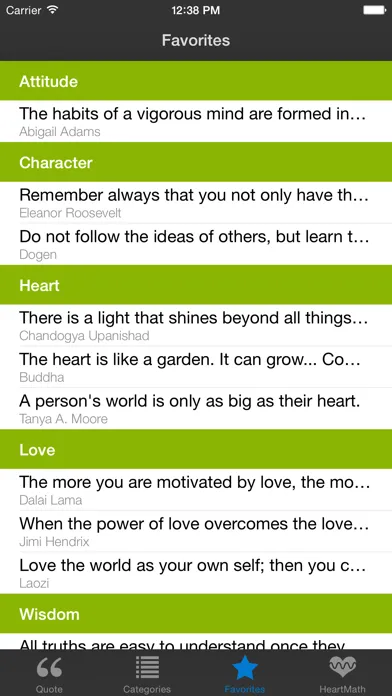 HeartQuotes应用截图