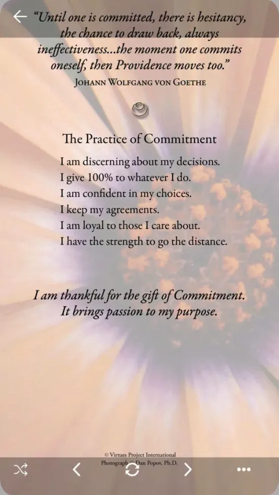 Virtues Reflection Cards Screenshots