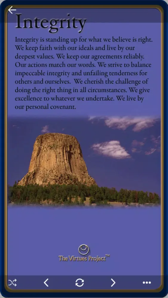 Virtues Reflection Cards Screenshots