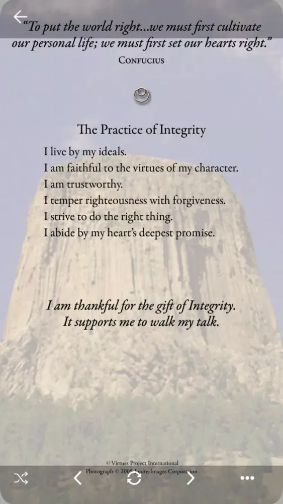 Virtues Reflection Cards Screenshots