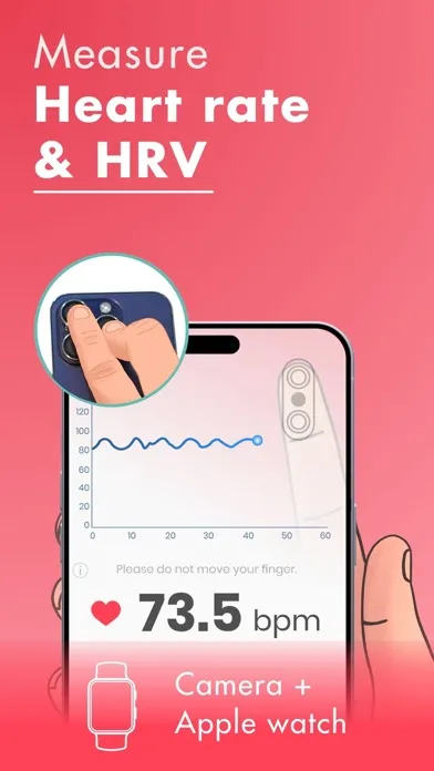 Tangkapan layar Heart & Stress Monitor- Watch
