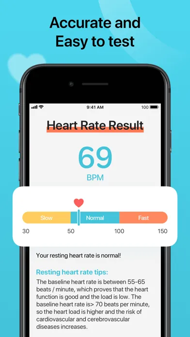 Captures d'écran de HeartRate Monitor & EZ Fasting