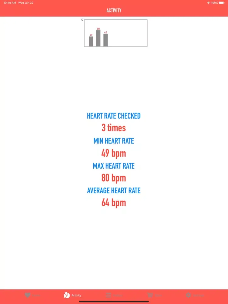 صور BP Pulse - Heart Rate Monitor iPad 