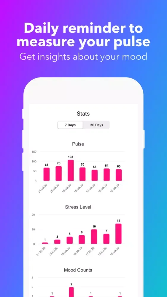 Pulsely - Heart Rate Tracker应用截图