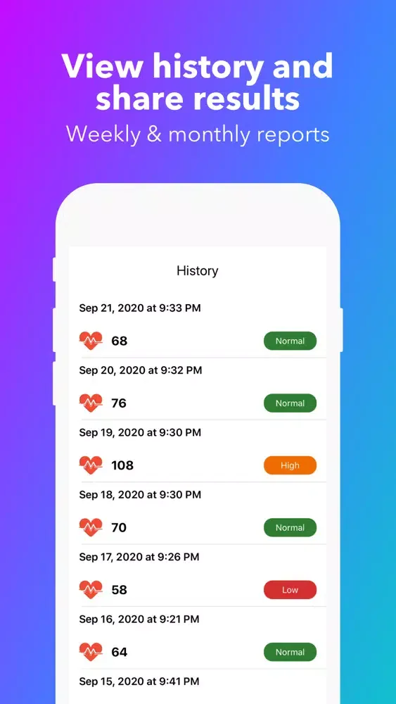 Pulsely - Heart Rate Tracker应用截图