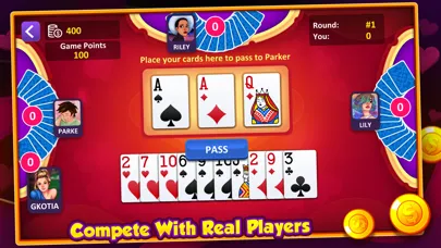 Hearts: Casino Card Game應用截圖