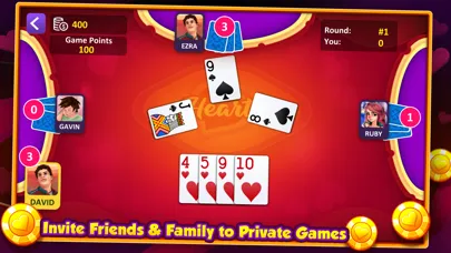 Hearts: Casino Card Game應用截圖