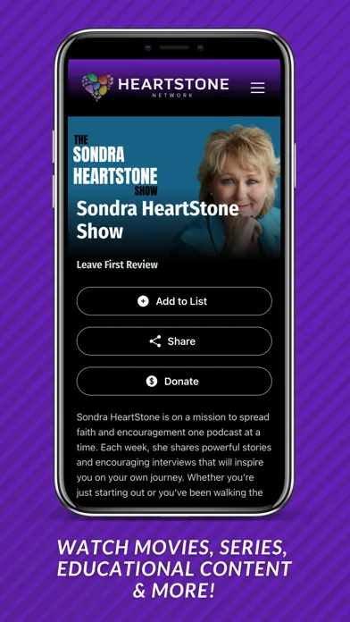 Screenshot di HeartStone Network