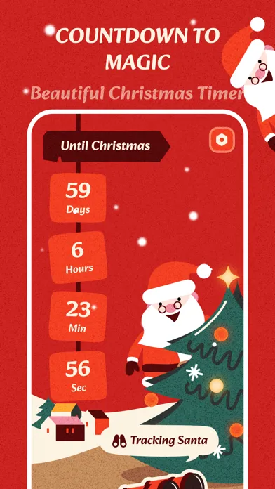 Ảnh chụp màn hình của Santa Tracker by Santa Spotter