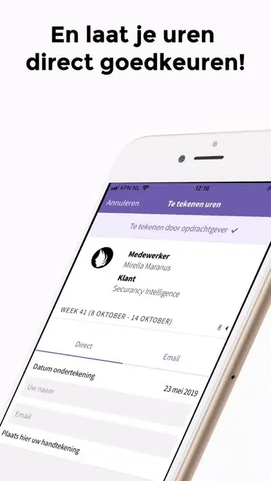 Zrzuty ekranu Heartwork Timesheets