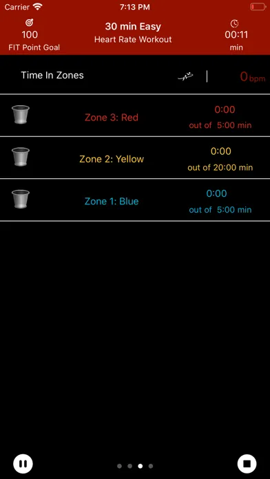 Screenshot di Heart Zones Training