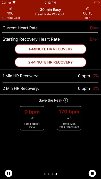 Screenshot di Heart Zones Training