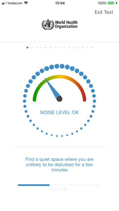 hearWHO - Check your hearing! Screenshots